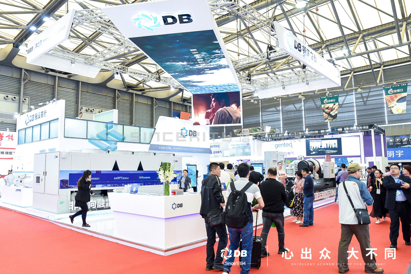 DB展臺設計現(xiàn)場圖