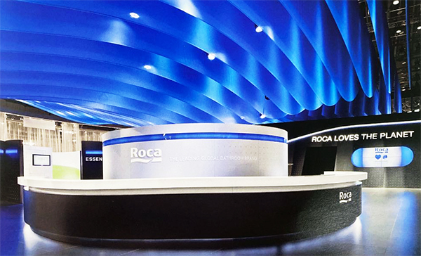 ROCA樂家德國法蘭克福展臺(tái)設(shè)計(jì)