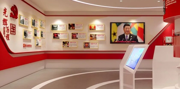 黨群服務中心展廳設計傳承弘揚紅色精神！